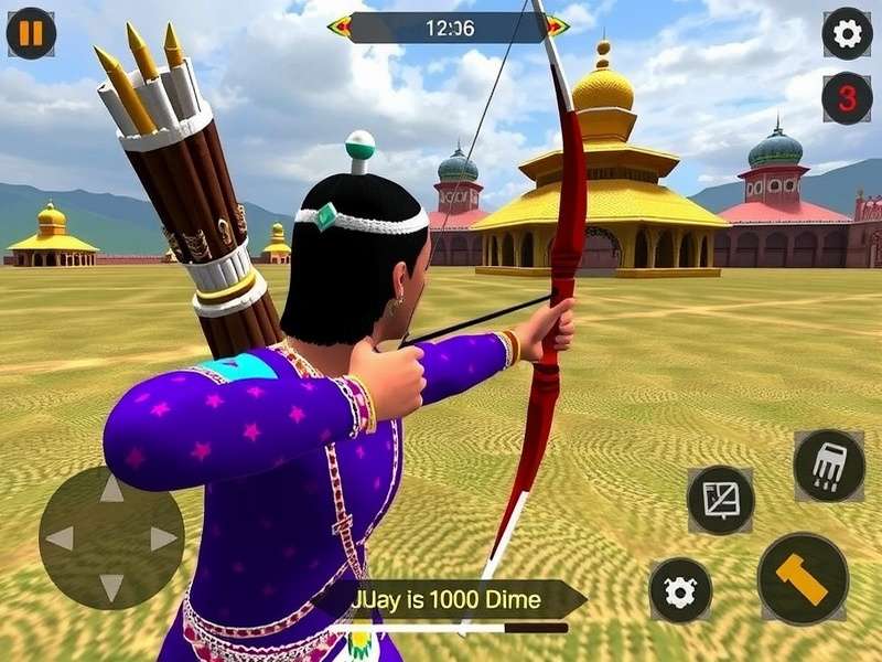 Hindustani Archery Pro control interface