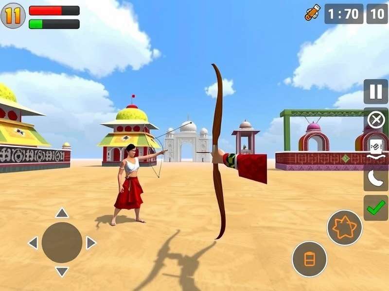 Hindustani Archery Pro gameplay screenshot